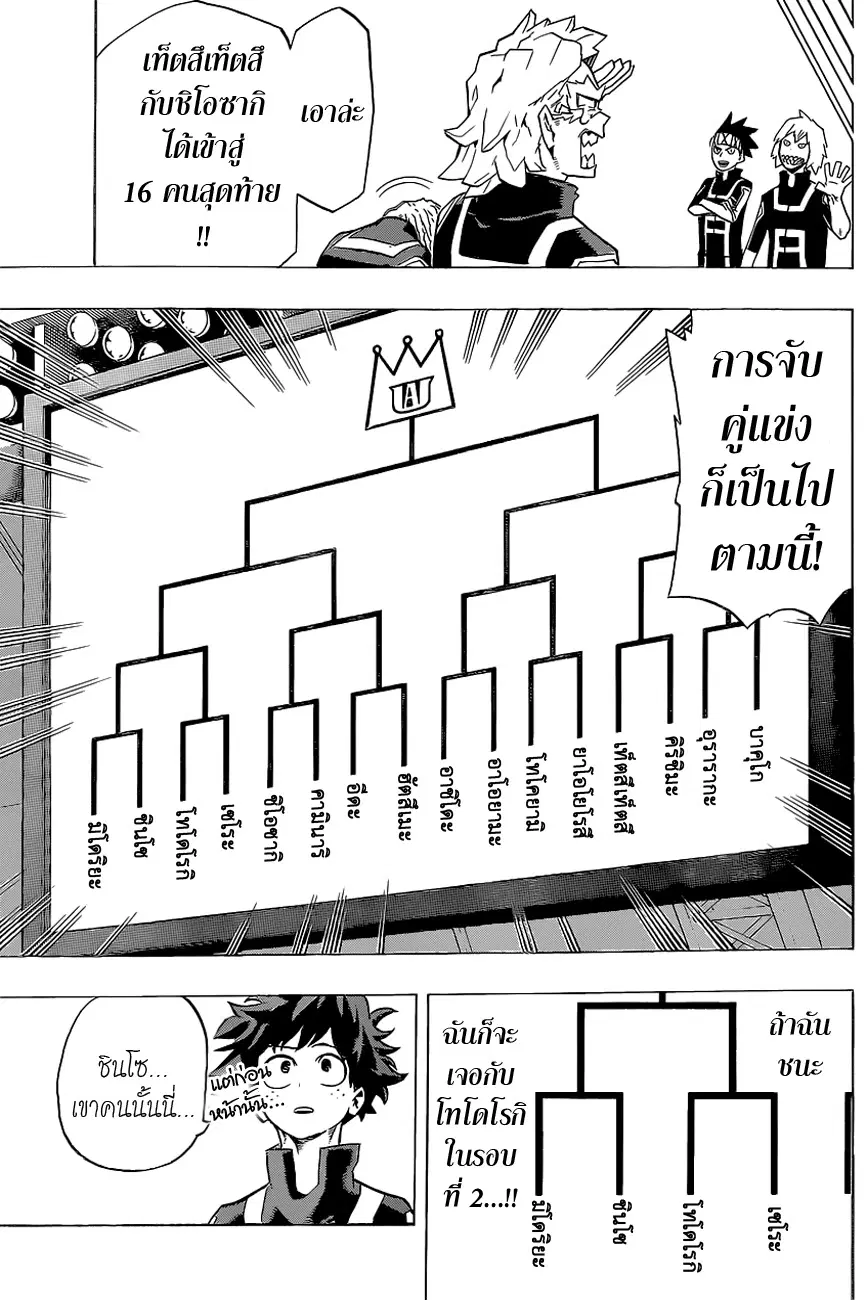 Boku no Hero Academia (My Hero Academia) ตอนที่ 32 หน้า 7