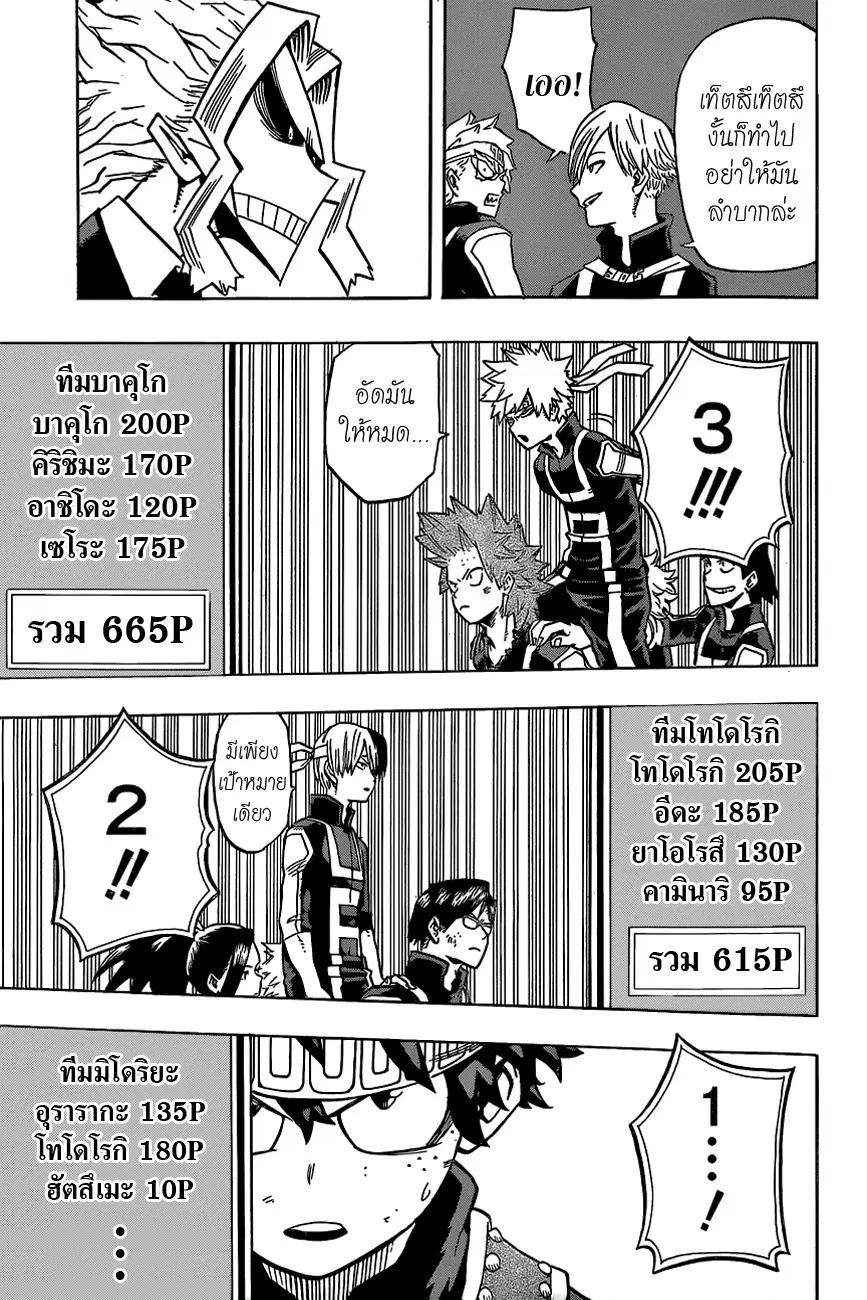Boku no Hero Academia (My Hero Academia) ตอนที่ 28 หน้า 3