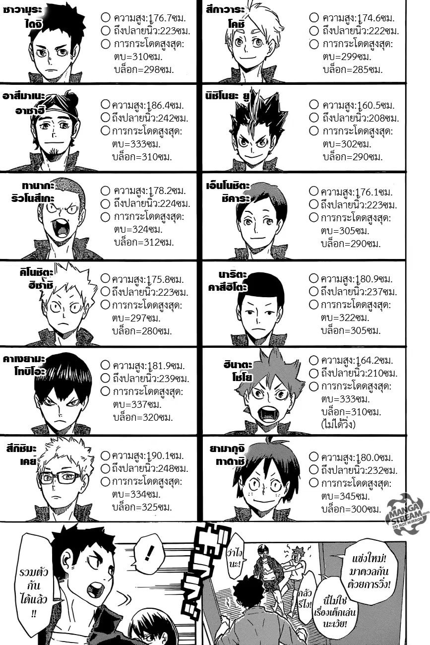 Haikyuu!! ตอนที่ 207 หน้า 17