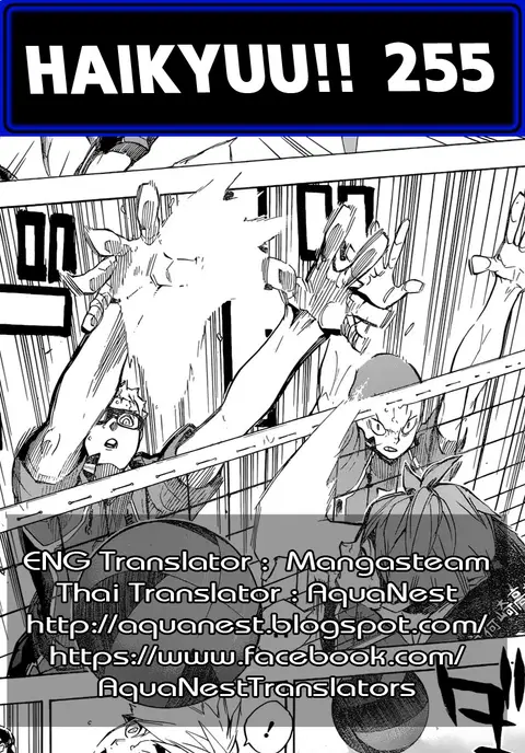 Haikyuu!! ตอนที่ 255 หน้า 19