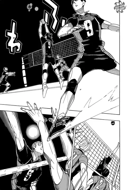 Haikyuu!! ตอนที่ 294 หน้า 9