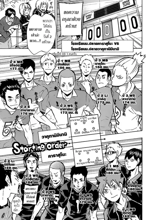 Haikyuu!! ตอนที่ 116 หน้า 5