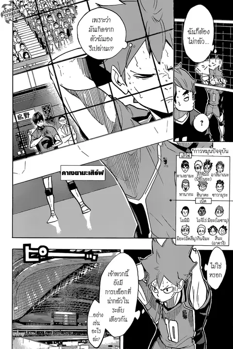 Haikyuu!! ตอนที่ 258 หน้า 10