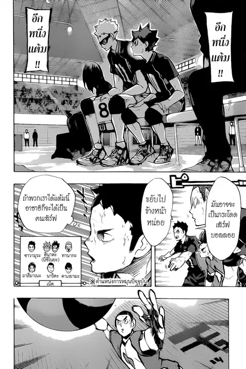 Haikyuu!! ตอนที่ 184 หน้า 6