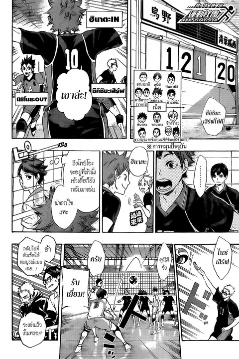Haikyuu!! ตอนที่ 54 หน้า 10