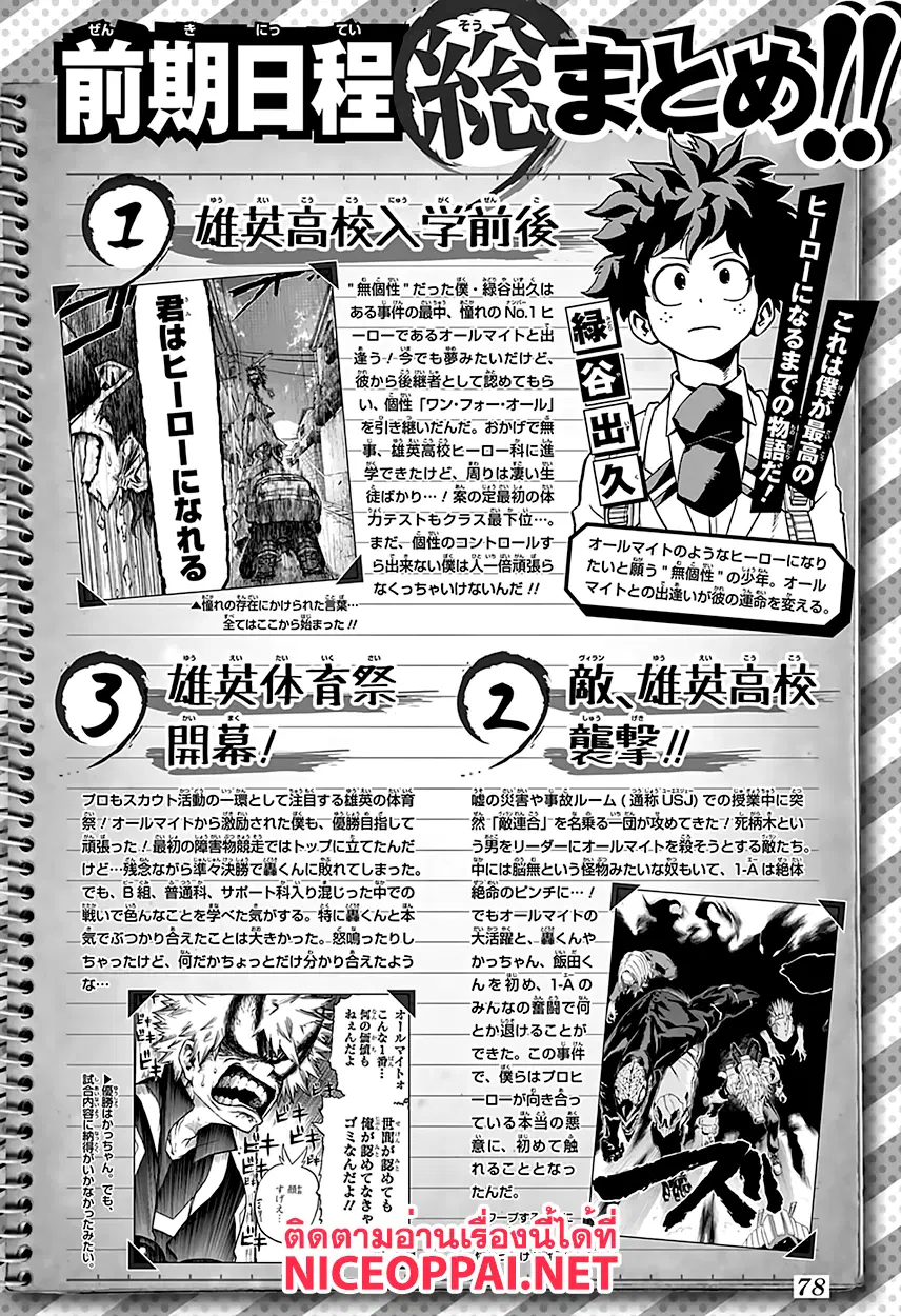 Boku no Hero Academia (My Hero Academia) ตอนที่ 71 หน้า 18