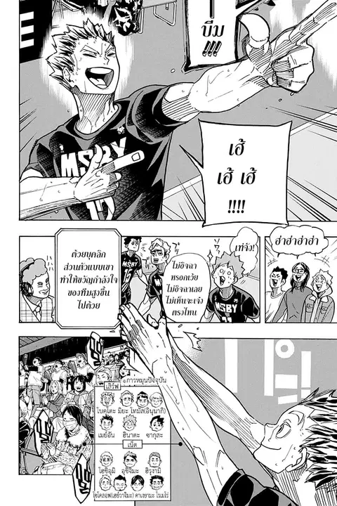 Haikyuu!! ตอนที่ 392 หน้า 6