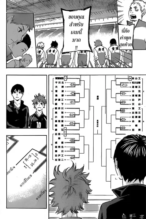 Haikyuu!! ตอนที่ 40 หน้า 17