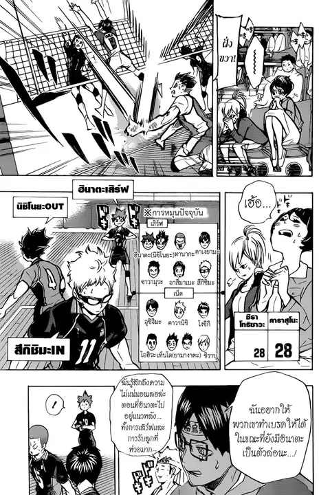 Haikyuu!! ตอนที่ 162 หน้า 15